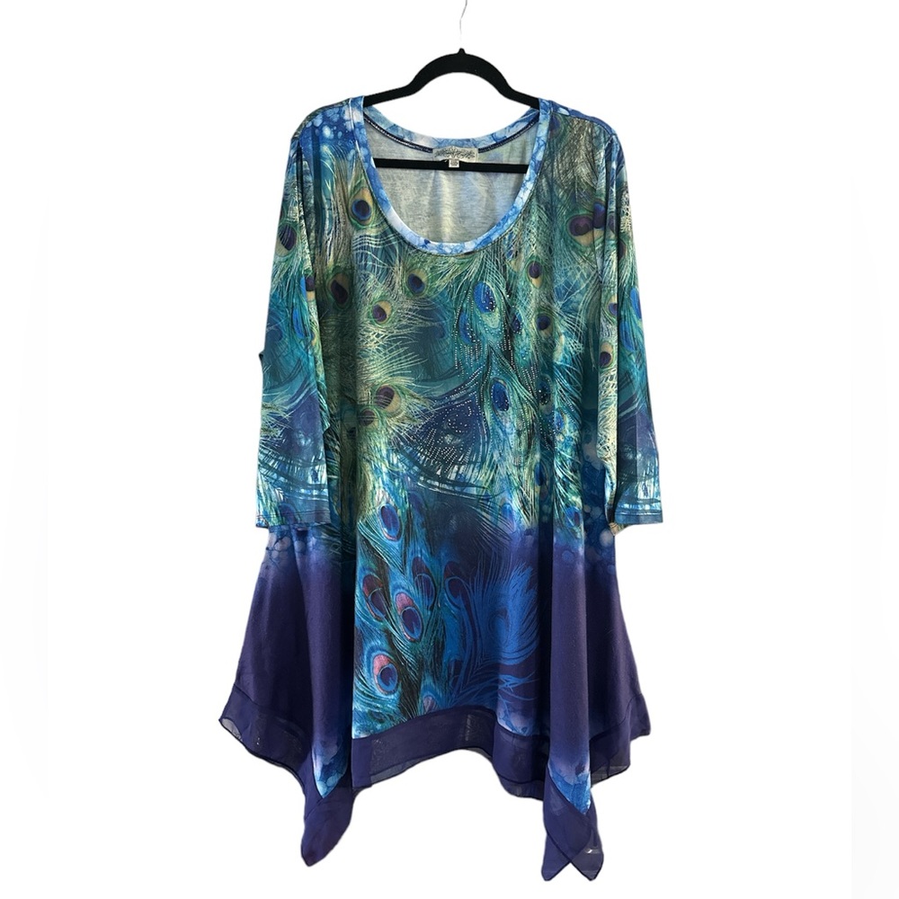 Peacock 🦚 Tunic | Closet Full - Picture 3 of 5
